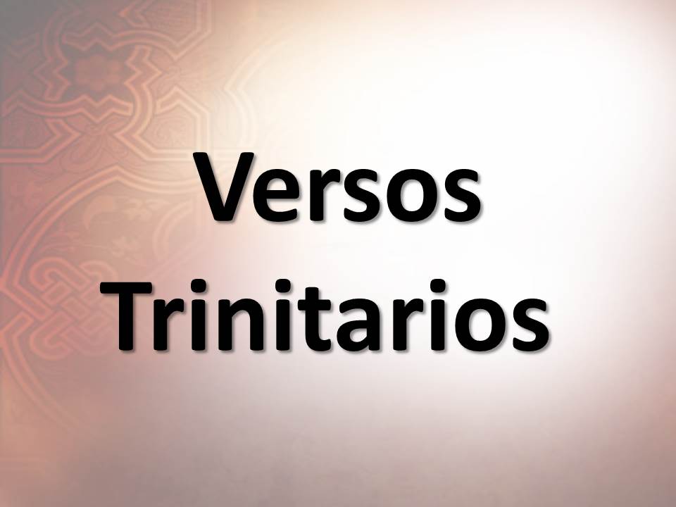 Versos Trinitarios